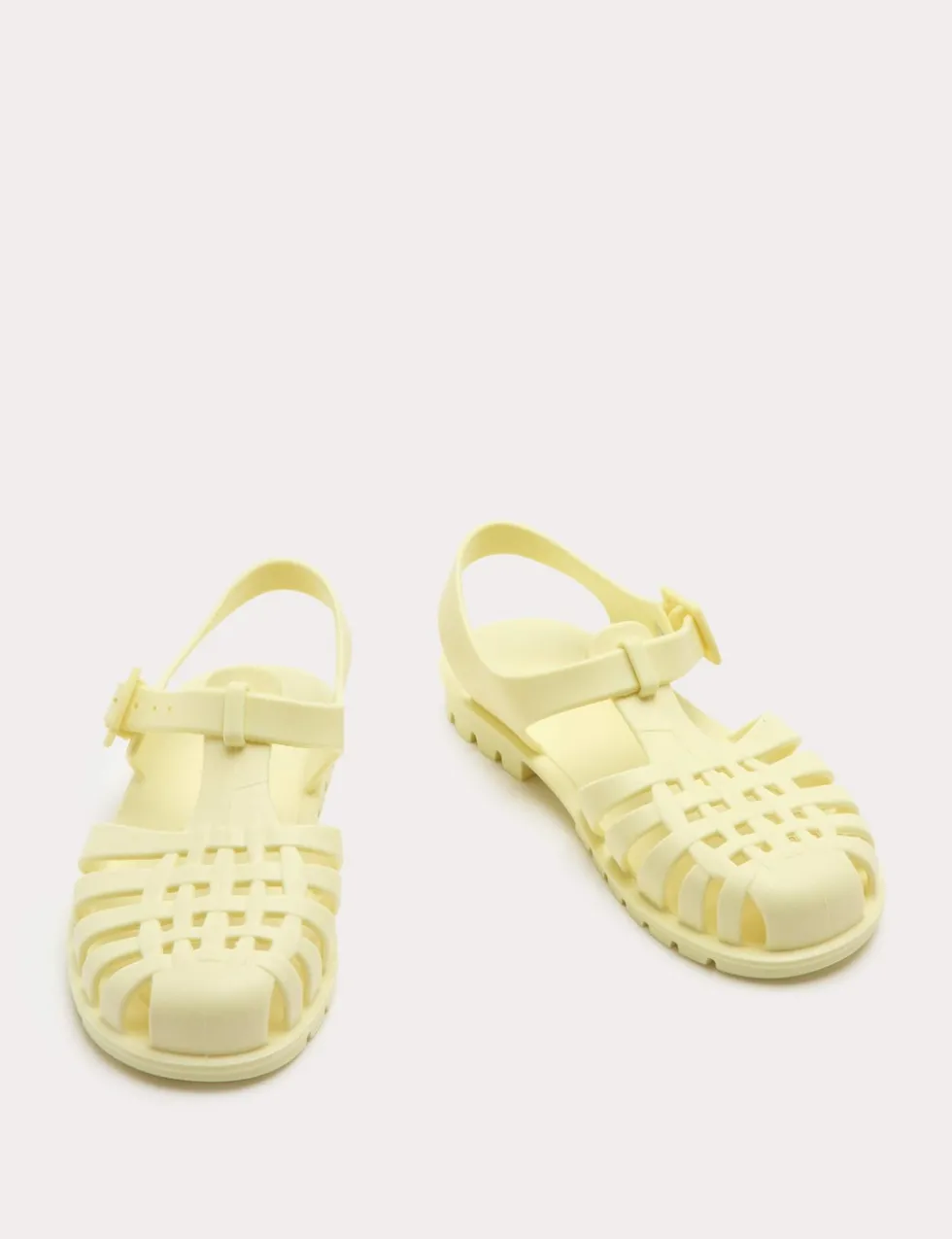 Kids' Plain Matte Jelly Sandals (4 Small - 2 Large)