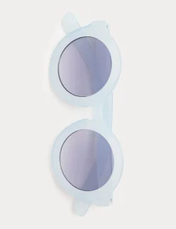 Kids’ Plain Round Sunglasses (S-L)