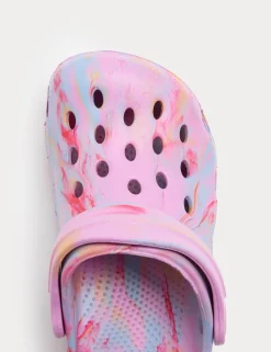 Kids' Printed Clogs (4 Small - 2 Large)