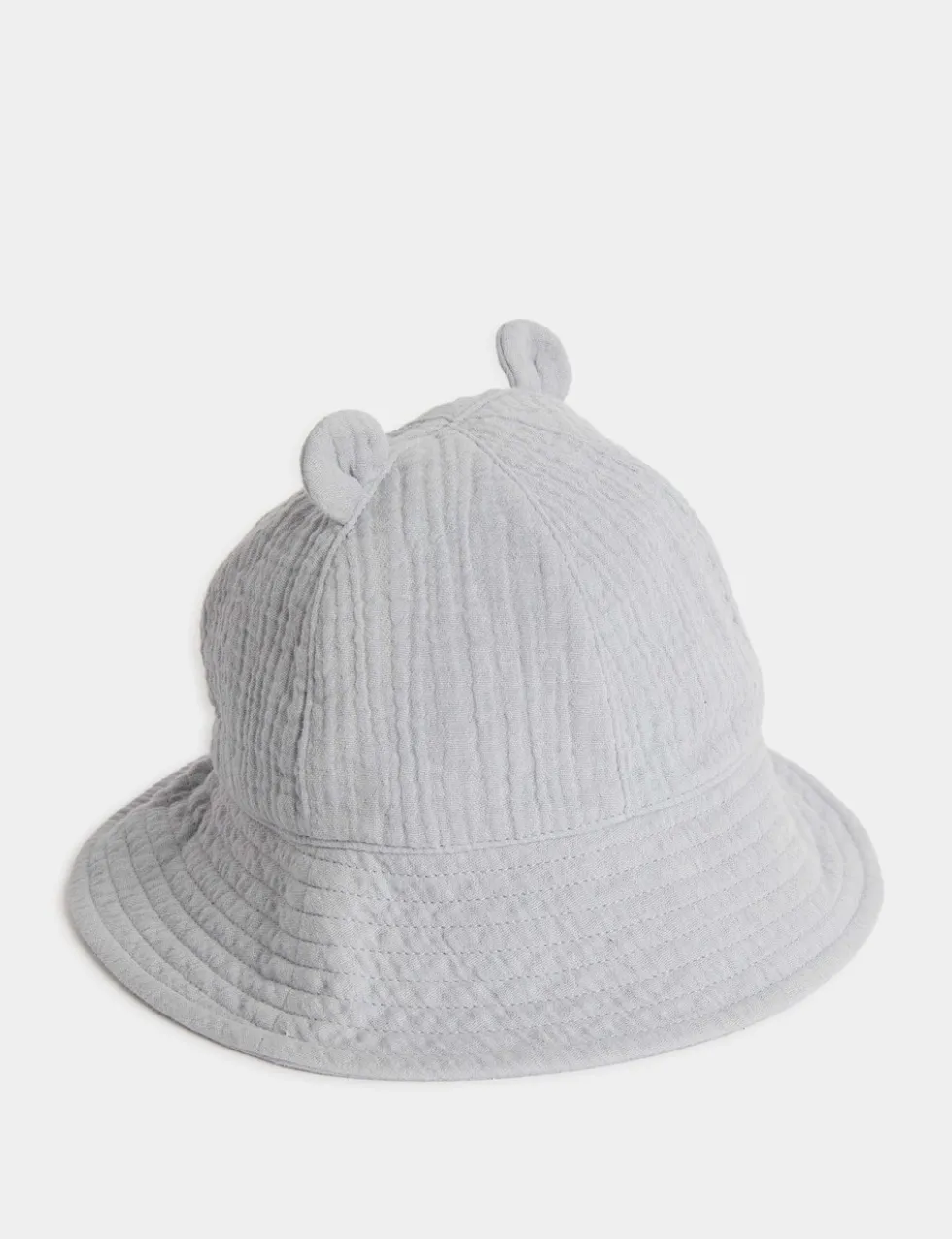Kids' Pure Cotton Bear Sun Hat (0-3 Yrs)