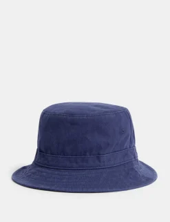 Kids’ Pure Cotton Bucket Sun Hat (1-13 Yrs)