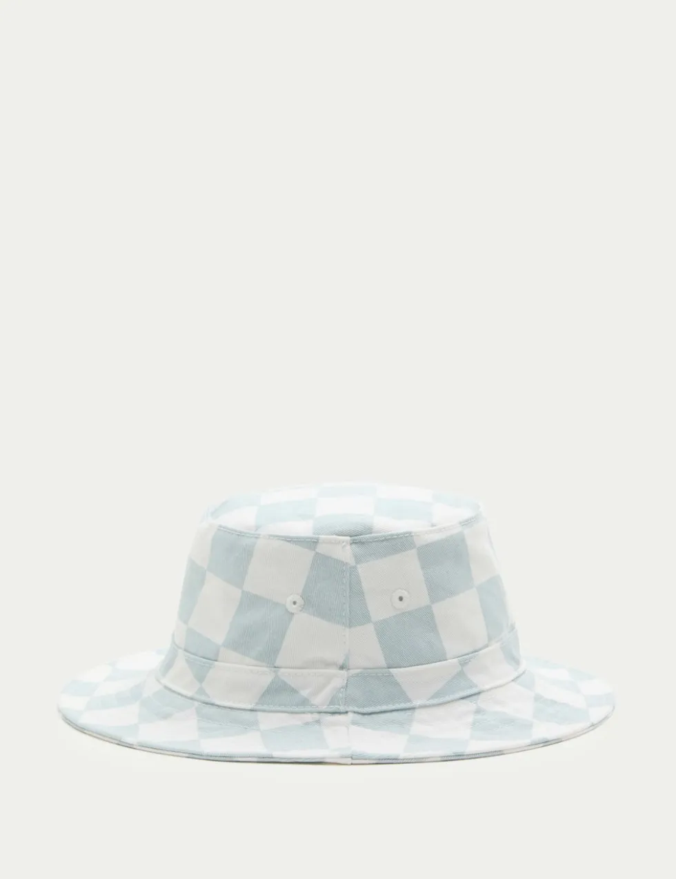 Kids' Pure Cotton Checkerboard Bucket Hat (1-13 Yrs)