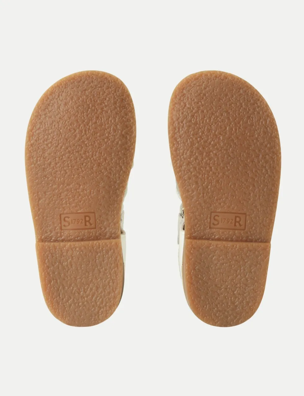 Kids' Schoolwear Leather Riptape Sandals (3 Small - 8 Small)