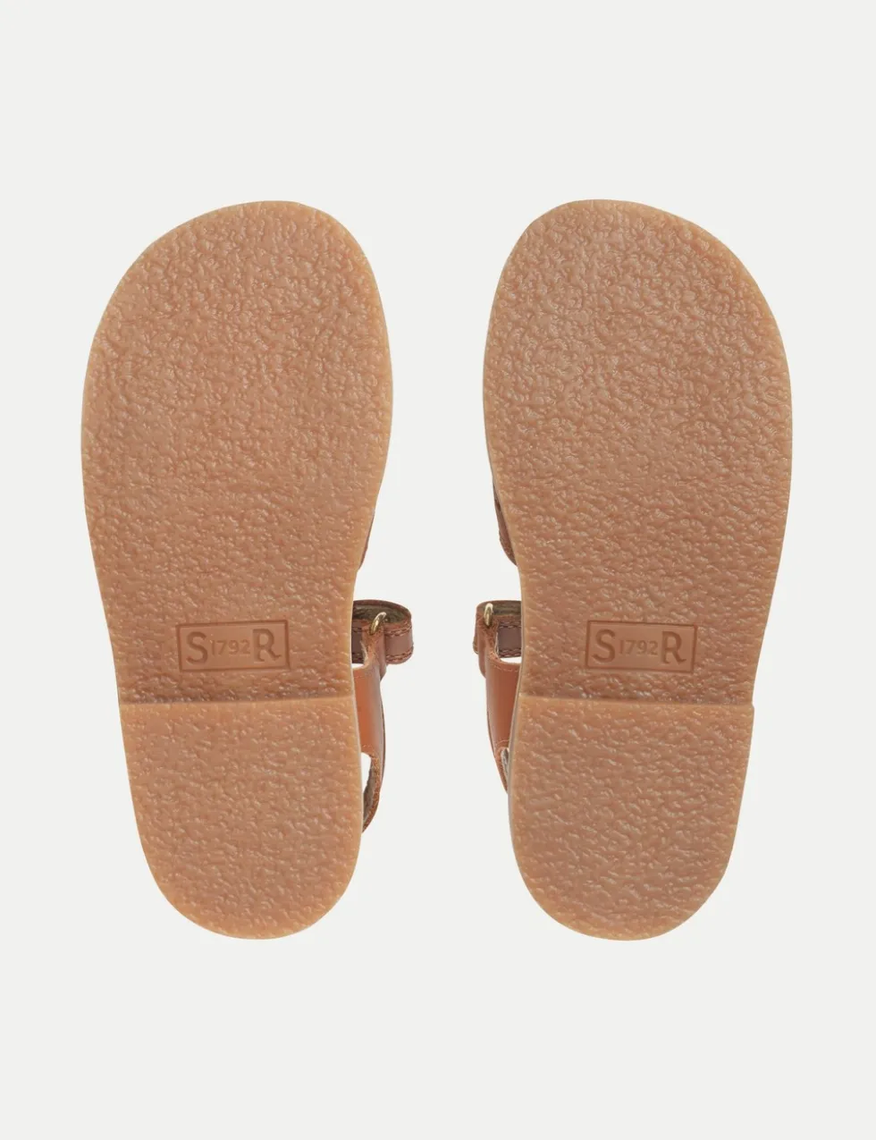 Kids' Schoolwear Leather Riptape Sandals (7 Small - 1½ Large)
