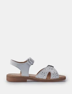 Kids' Schoolwear Leather Riptape Sandals (7 Small - 1½ Large)