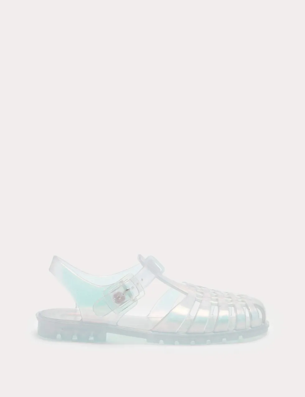 Kids' Shiny Fisherman Jelly Shoes (4 Small - 2 Large)