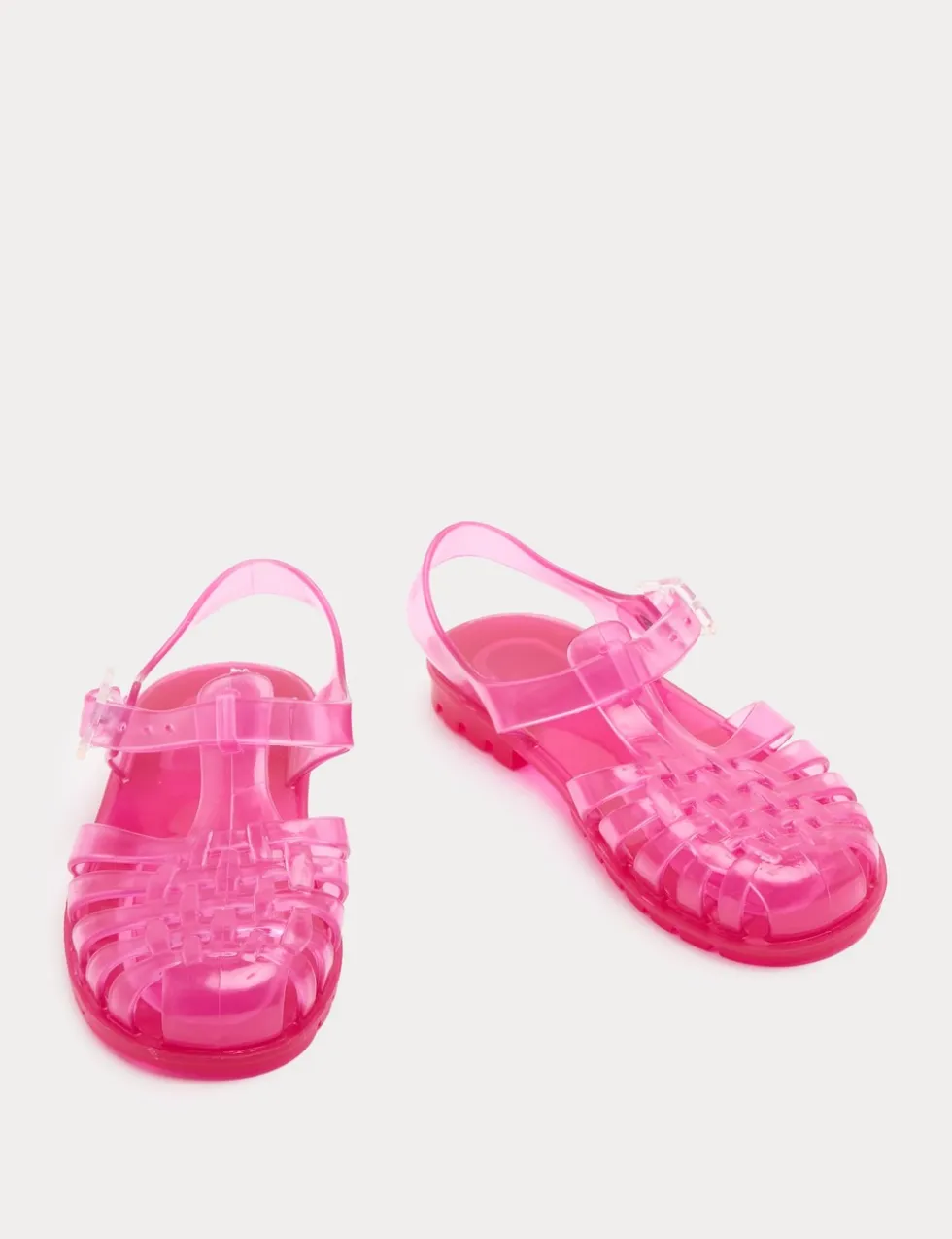 Kids' Shiny Fisherman Jelly Shoes (4 Small - 2 Large)