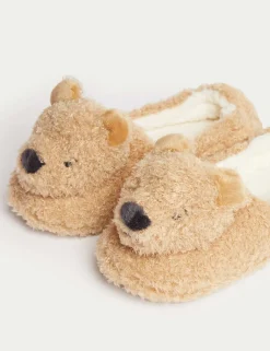 Kids' Spencer Bear™ Slippers (4 Small - 7 Large)