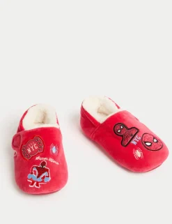 Kids' Spider-Man™ Riptape Slippers (4 Small - 13 Small)