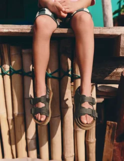 Kids' Sporty Riptape Sandals (4 Small - 2 Large)