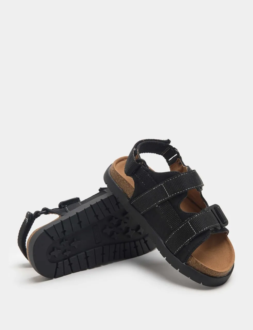 Kids' Sporty Riptape Sandals (4 Small - 2 Large)