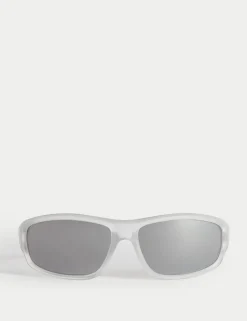 Kids' Sporty Wraparound Sunglasses (S-L)