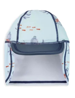 Kids' Squid Print Swim Hat