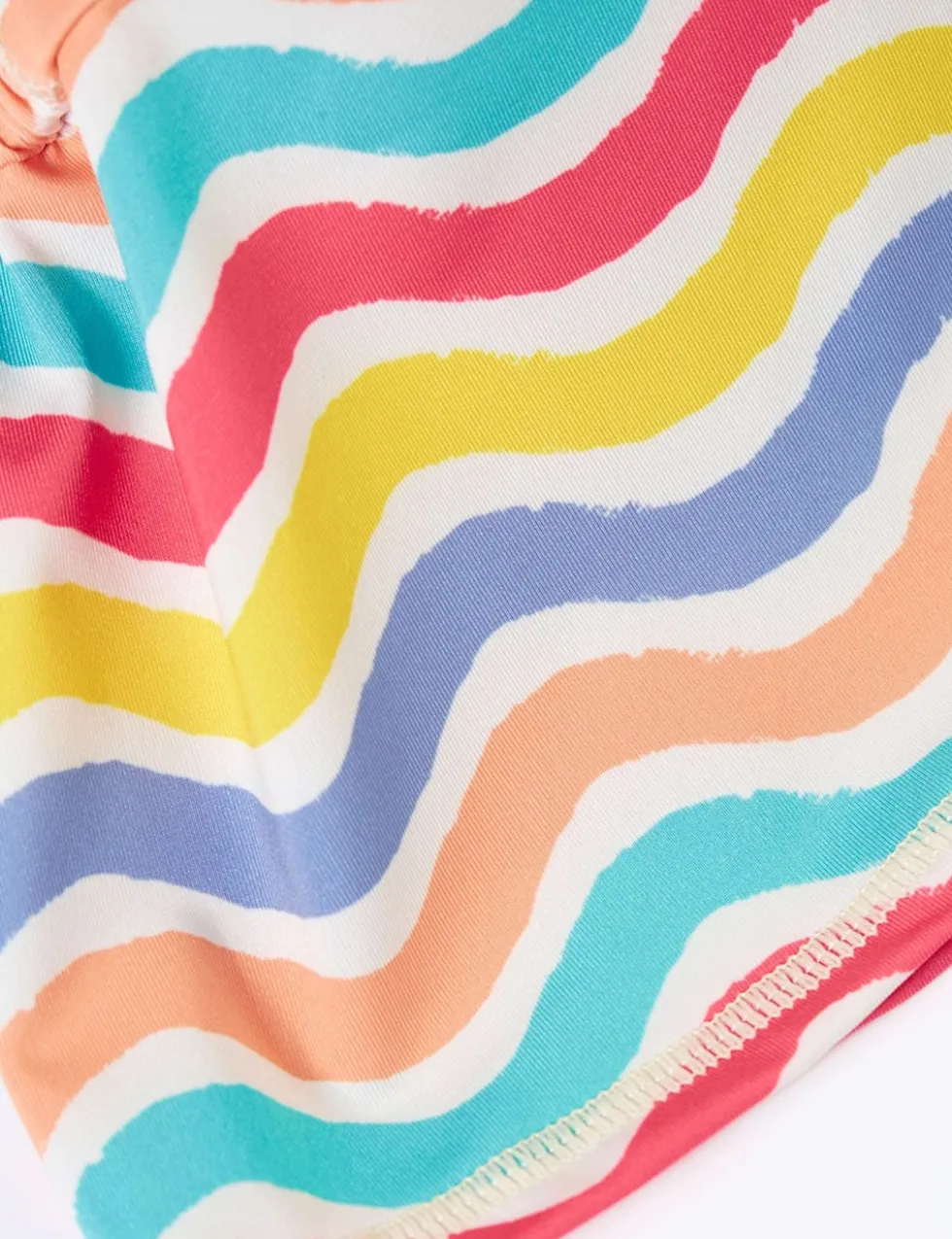 Kids' Striped Swim Sun Hat (0-4 Yrs)