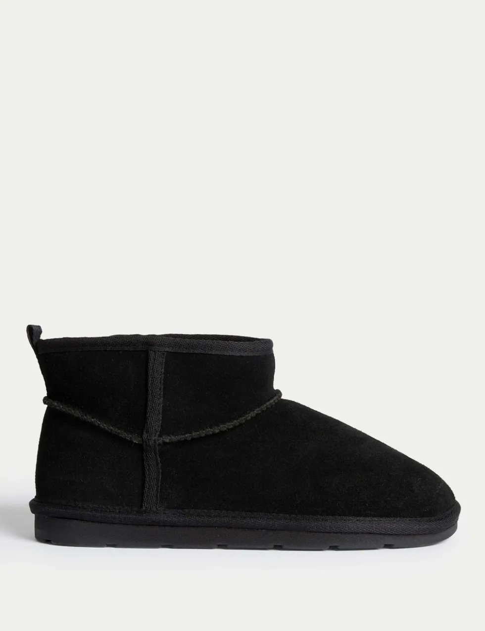 Kids' Suede Ankle Boots (4 Small - 6 Large)