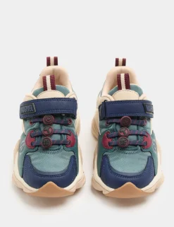 Kids' Suede Avengers™ Riptape Trainers (4 Small - 2 Large)