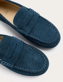 Kids' Suede Boat Shoes (6 Small-5 Large)