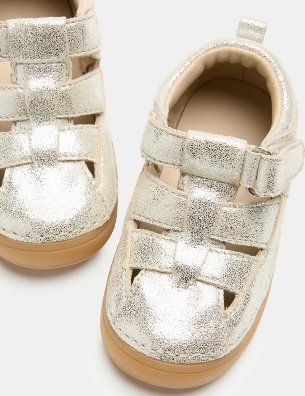 Kids' Suede Fisherman First Walker Sandals (2 Small-5 Small)