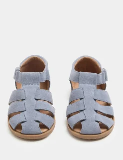 Kids' Suede Fisherman Sandals (4 Small - 2 Large)