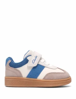 Kids' Suede Riptape Trainers (4 Small-6 Small)