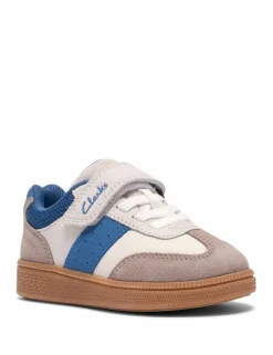 Kids' Suede Riptape Trainers (4 Small-6 Small)