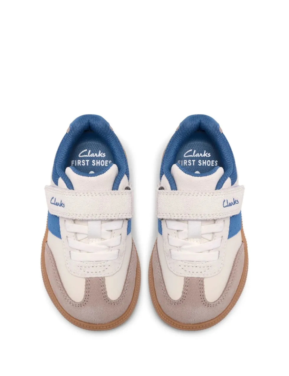 Kids' Suede Riptape Trainers (4 Small-6 Small)