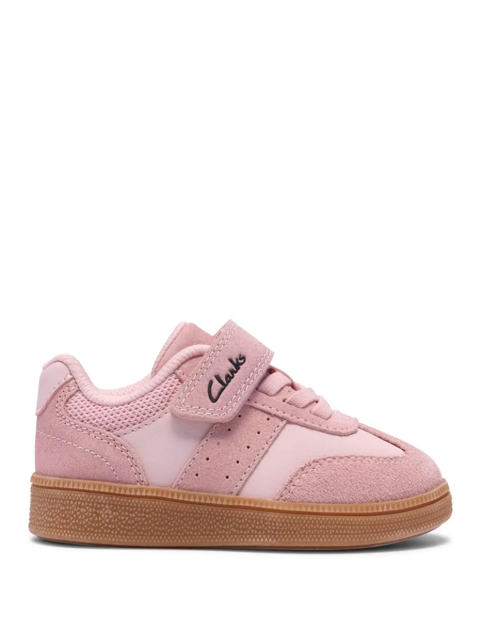 Kids' Suede Riptape Trainers (4 Small-6 Small)
