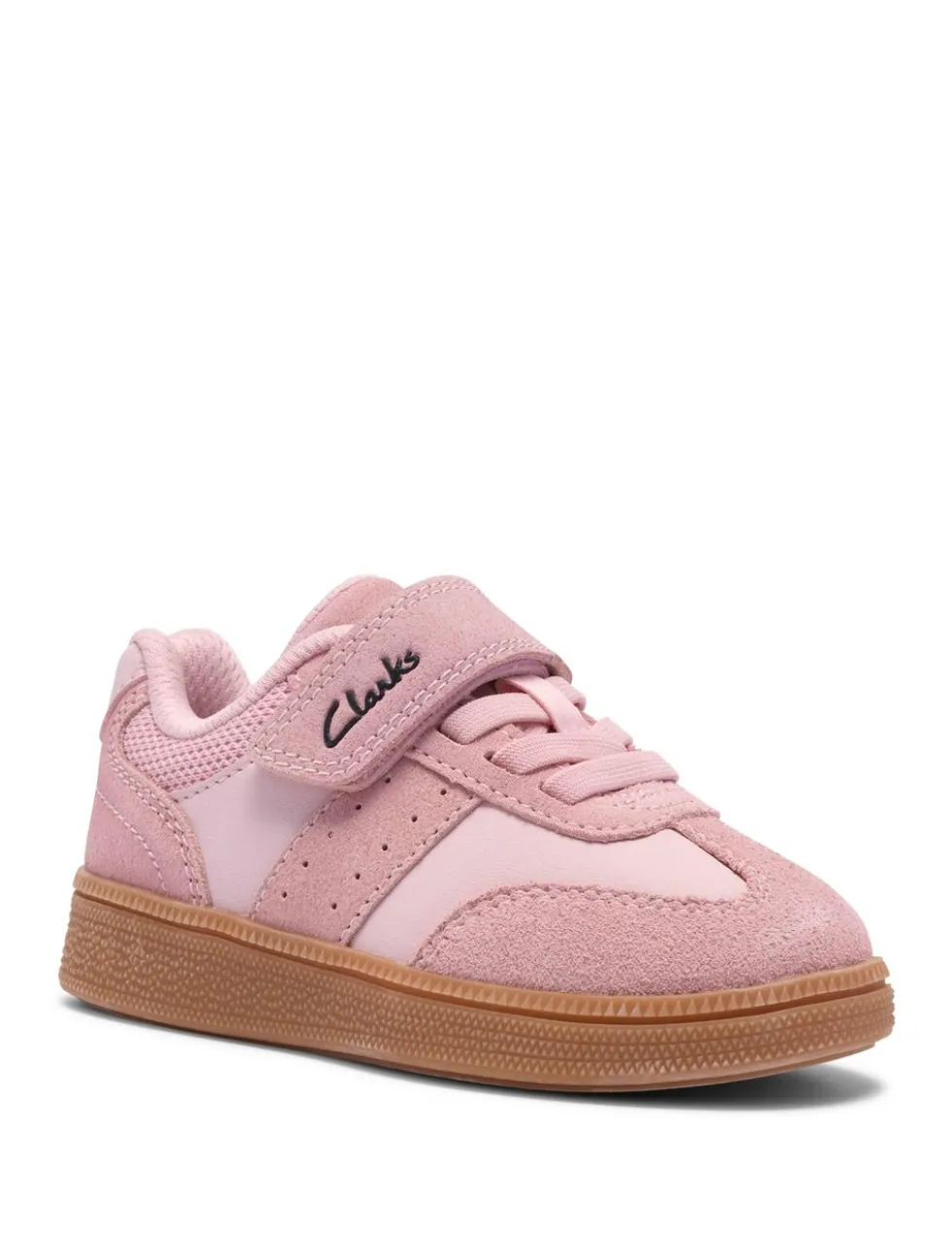 Kids' Suede Riptape Trainers (4 Small-6 Small)