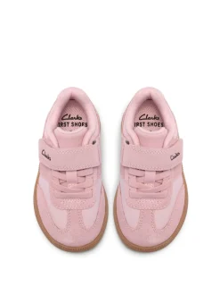 Kids' Suede Riptape Trainers (4 Small-6 Small)
