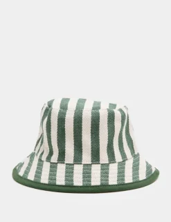Kids' Twill Striped Bucket Hat (1-13 Yrs)