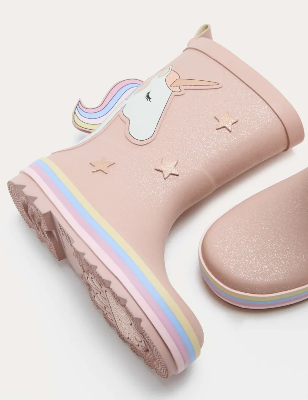 Kids' Unicorn Wellies (4 Small - 2 Large)
