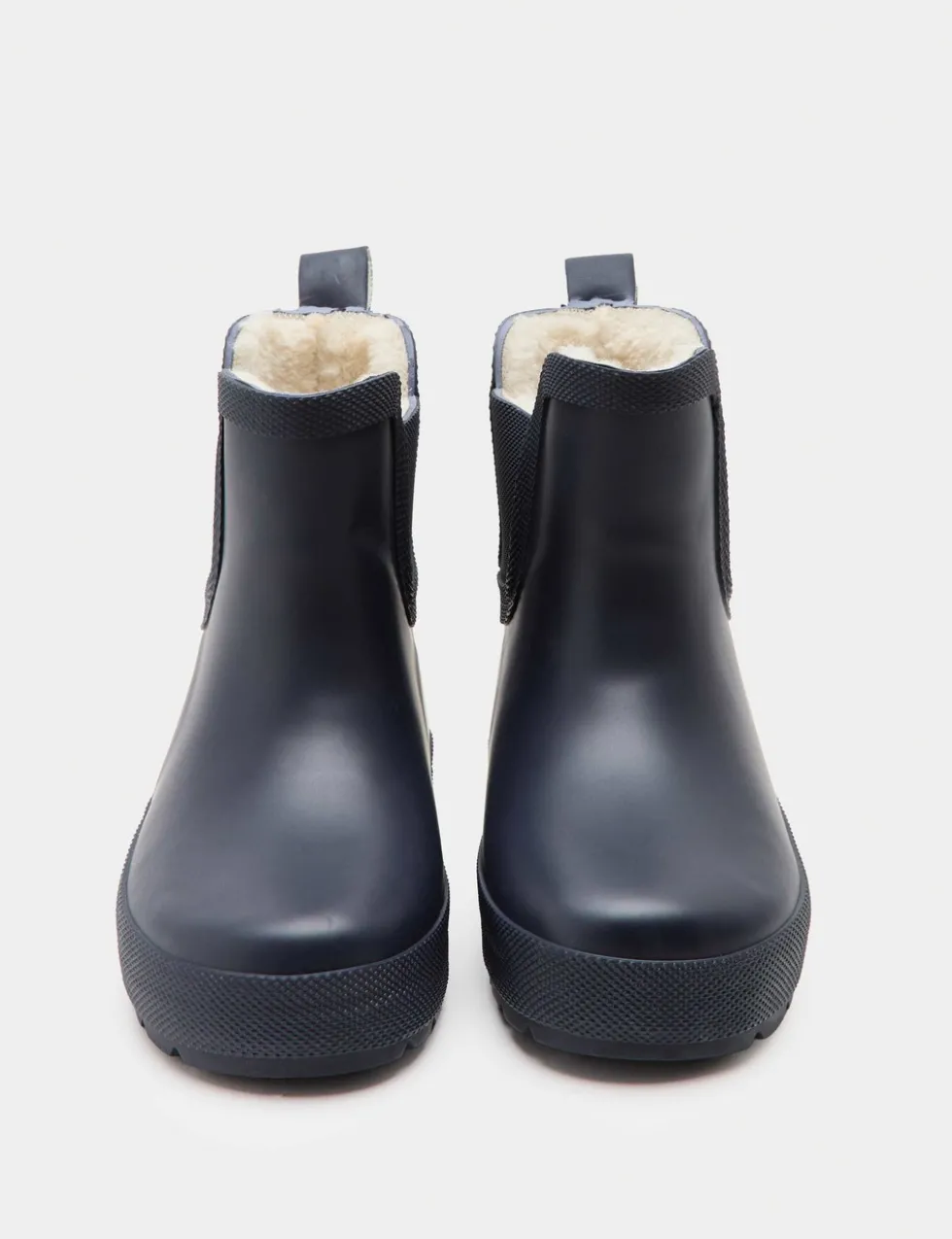 Kids' Warm Lined Chelsea Wellies (3 Small - 2 Large)