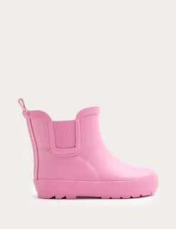 Kids' Warm Lined Chelsea Wellies (3 Small - 2 Large)