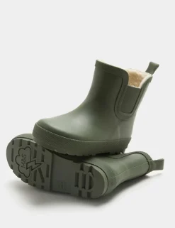 Kids' Warm Lined Chelsea Wellies (3 Small - 2 Large)