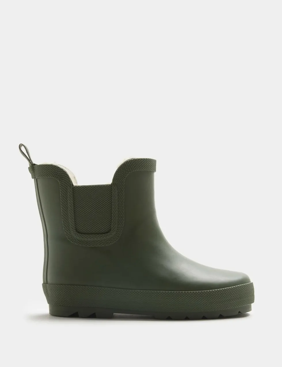 Kids' Warm Lined Chelsea Wellies (3 Small - 2 Large)
