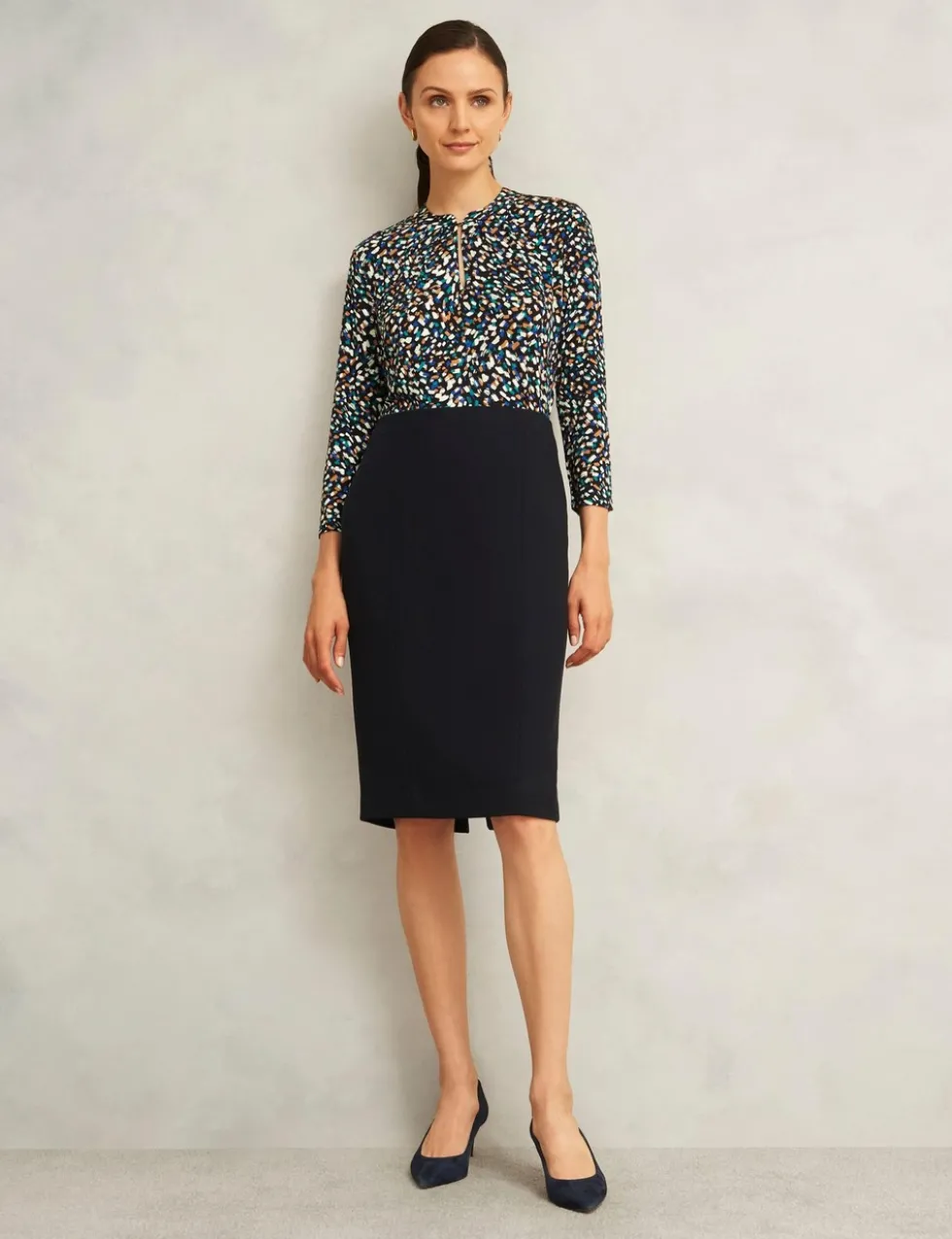 Knee Length Pencil Skirt