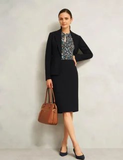 Knee Length Pencil Skirt