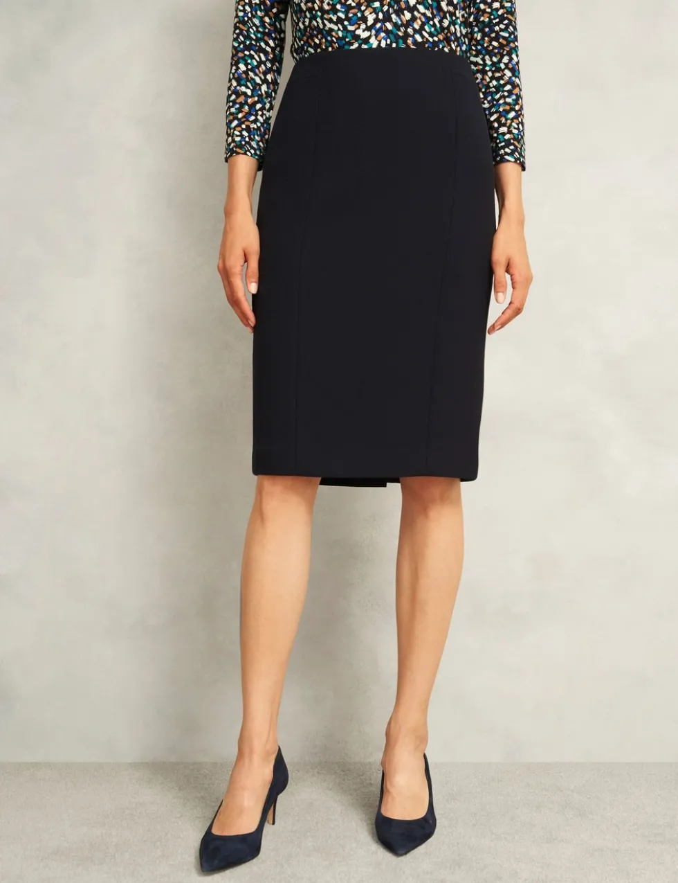 Knee Length Pencil Skirt