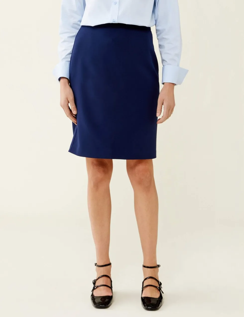 Knee Length Pencil Skirt