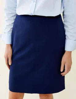 Knee Length Pencil Skirt