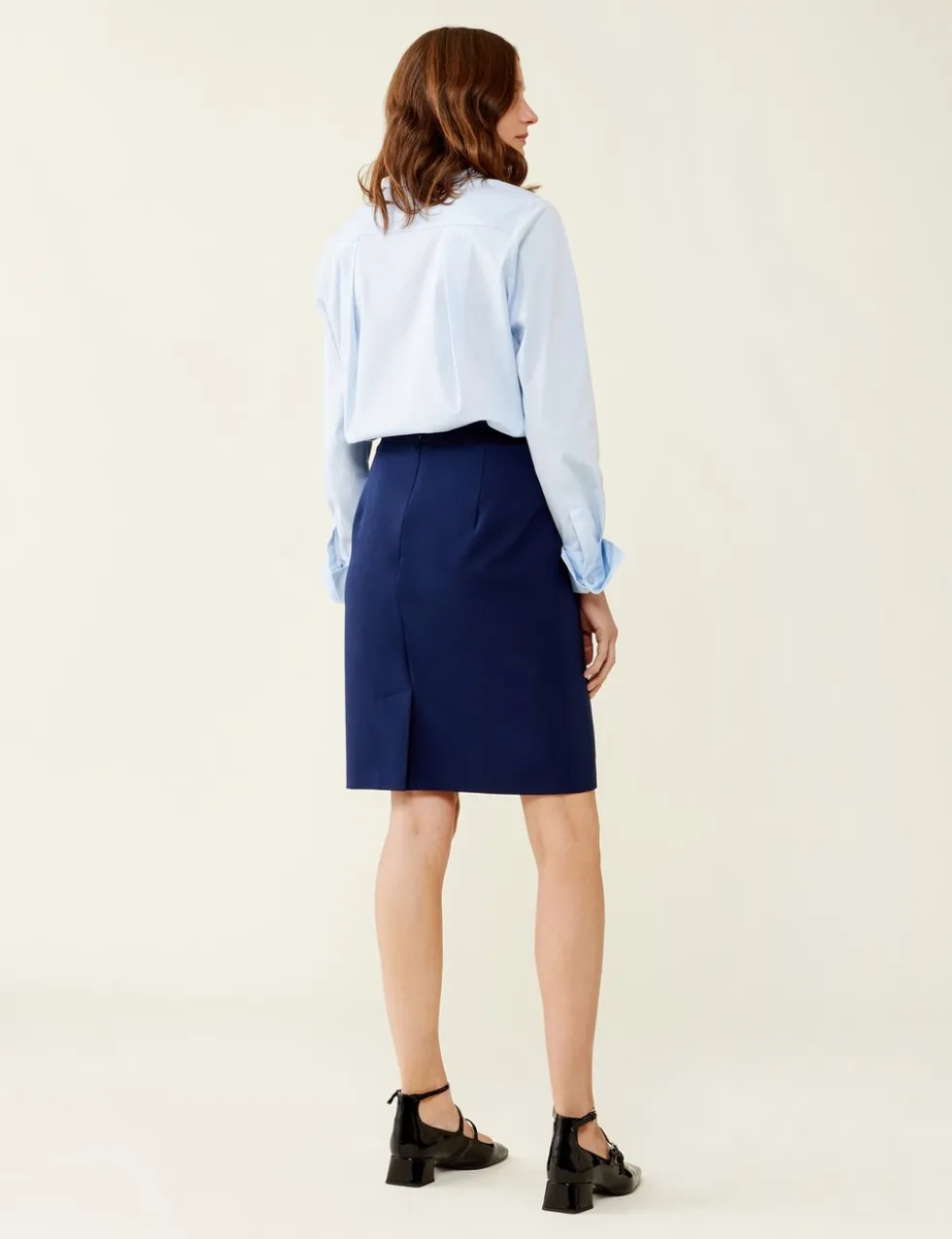Knee Length Pencil Skirt