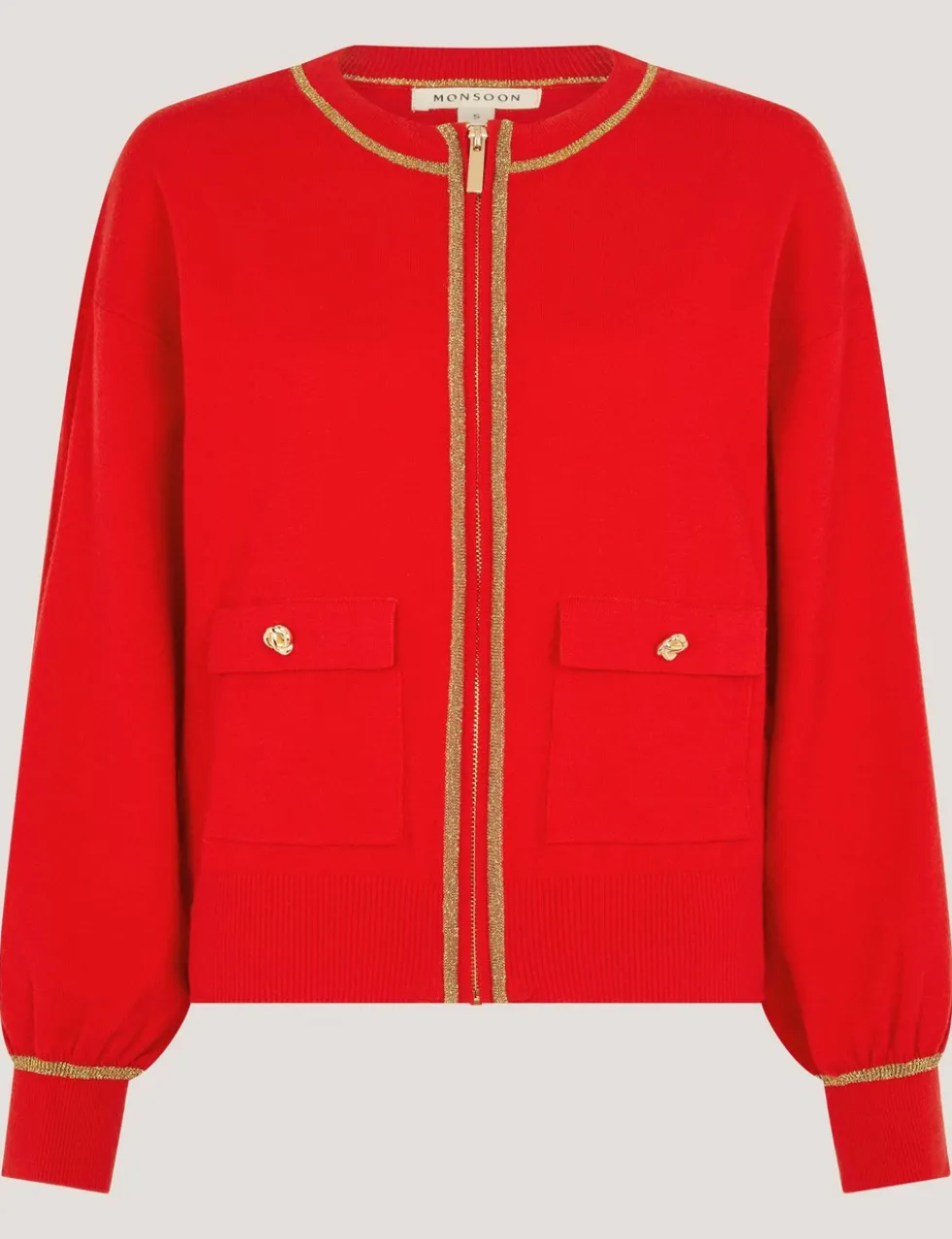 Knitted Bomber Jacket