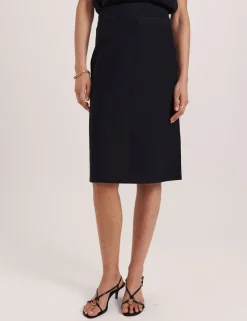 Knitted Knee Length Skirt