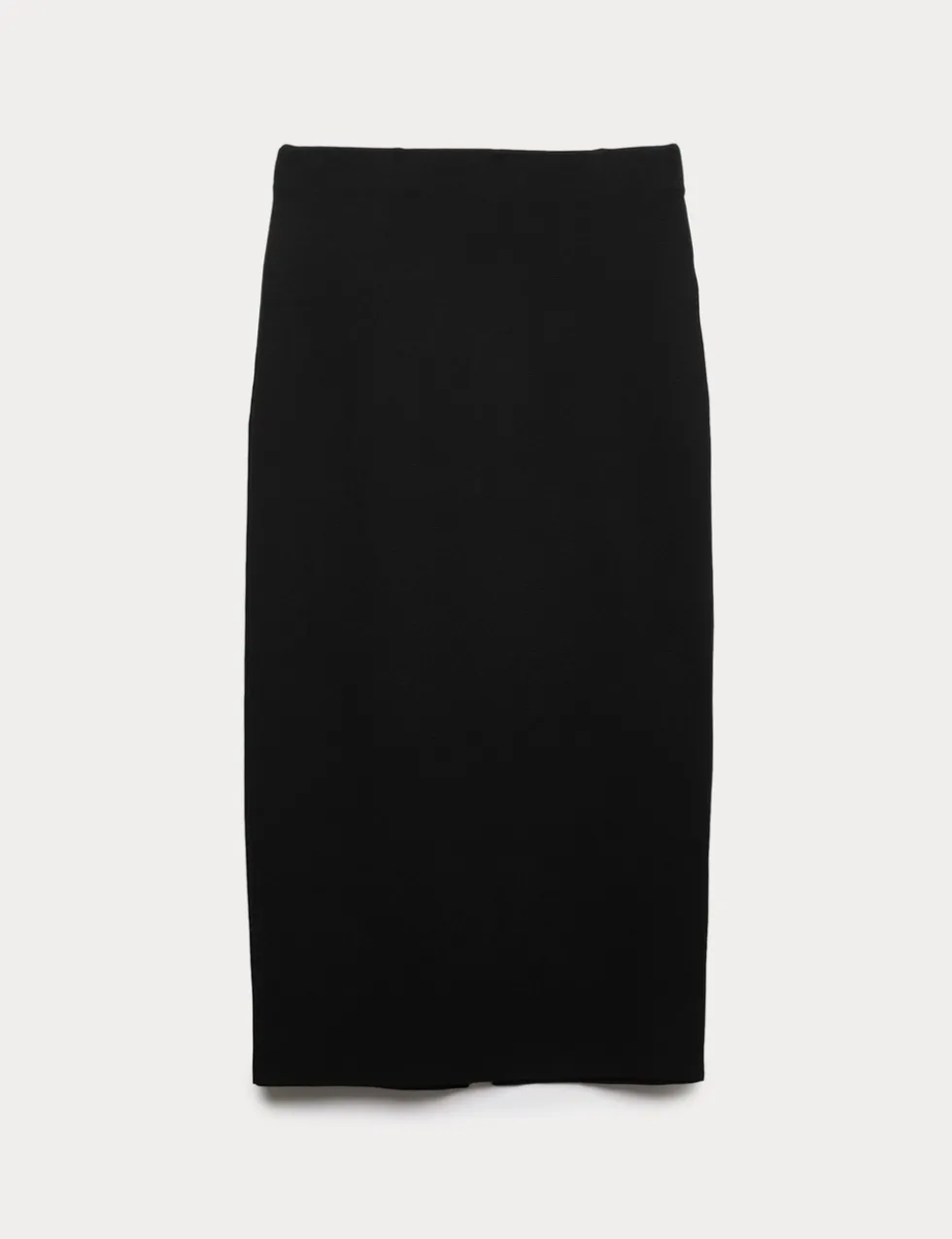 Knitted Midaxi Column Skirt