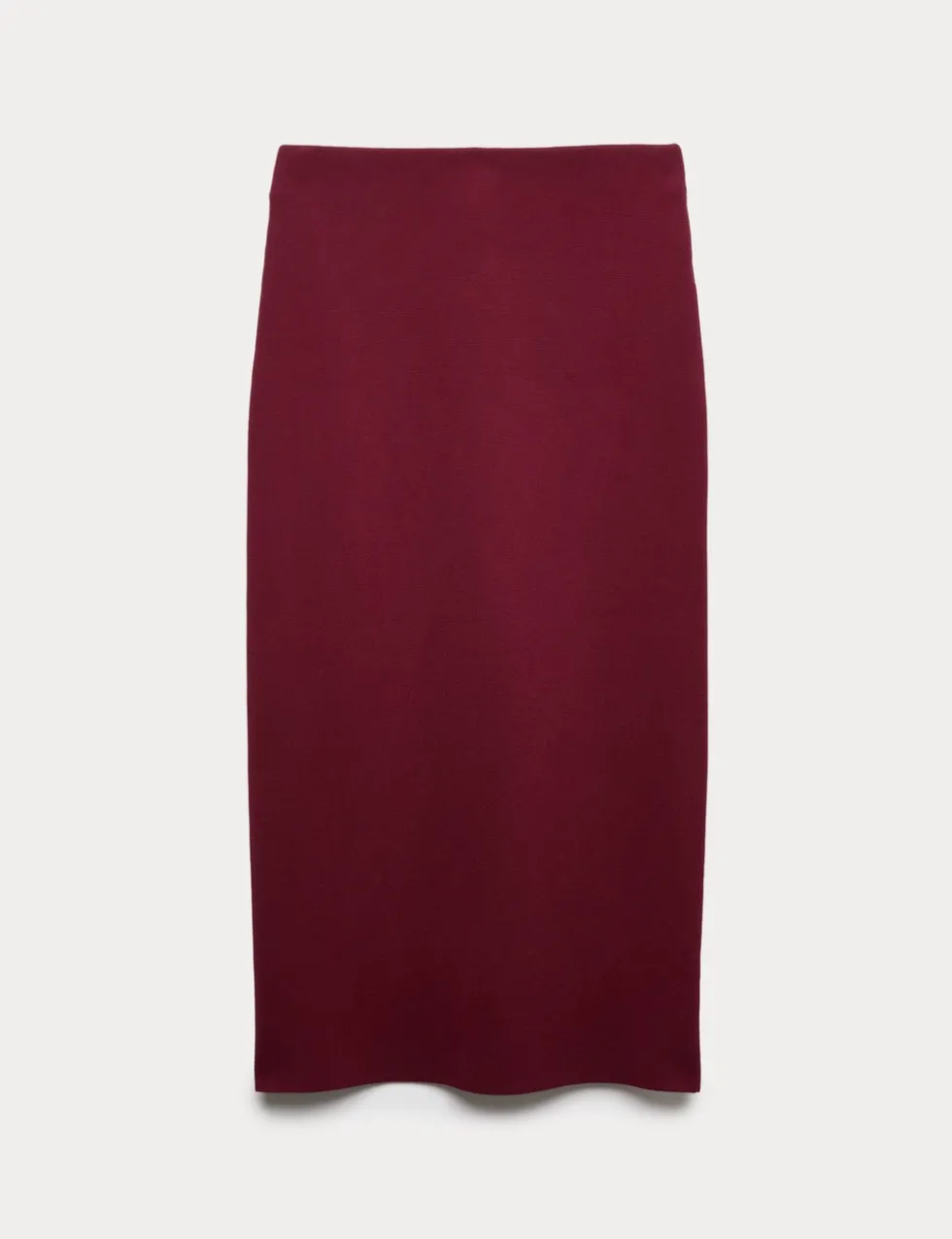 Knitted Midaxi Column Skirt