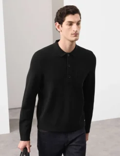 Knitted Polo Shirt