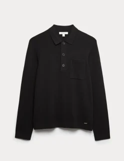 Knitted Polo Shirt