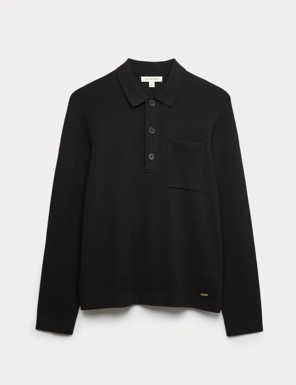 Knitted Polo Shirt