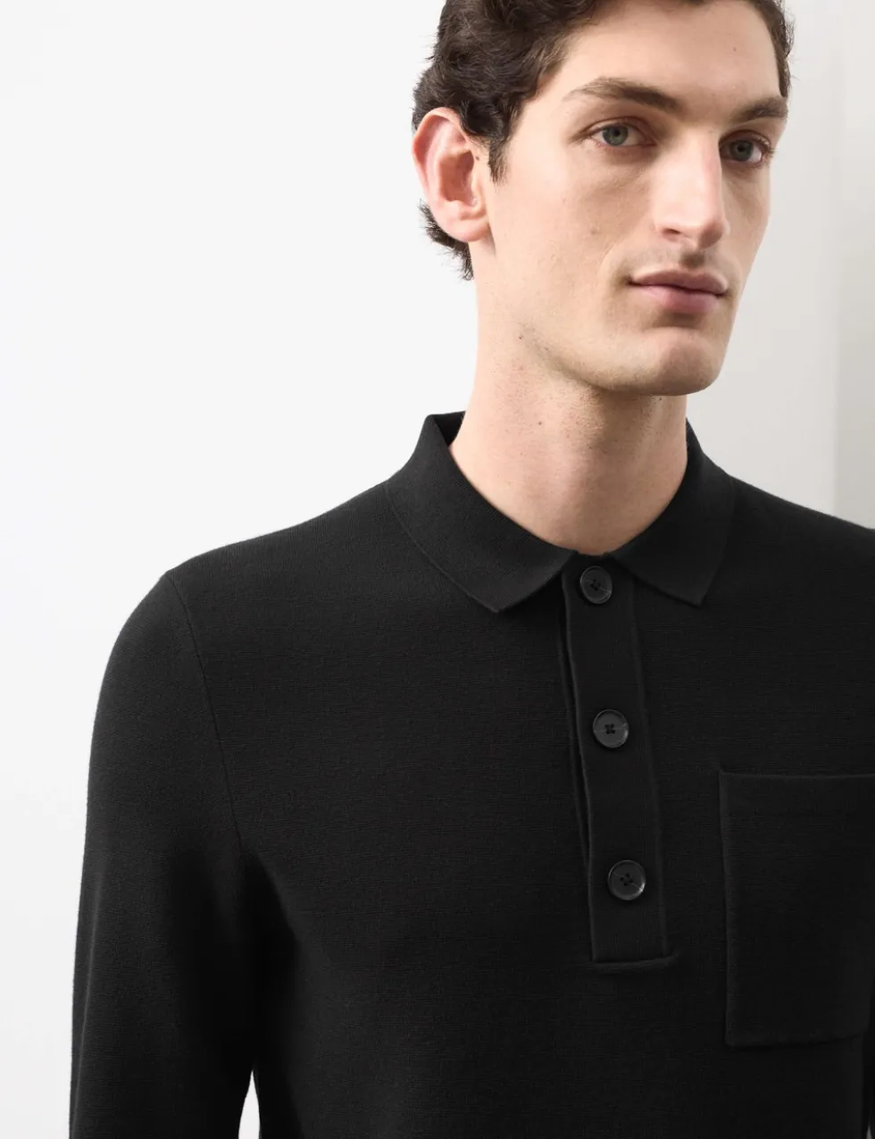 Knitted Polo Shirt