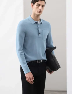 Knitted Polo Shirt
